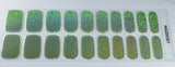 Green Apple Twist Gel Nail Wraps (NG321)