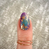 Copper Vines Overlay Nail Wraps
