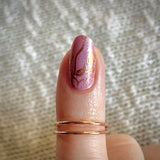 Copper Vines Overlay Nail Wraps