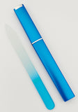 Glass Nail File With Protective Case - Assorted Colors