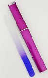Glass Nail File With Protective Case - Assorted Colors