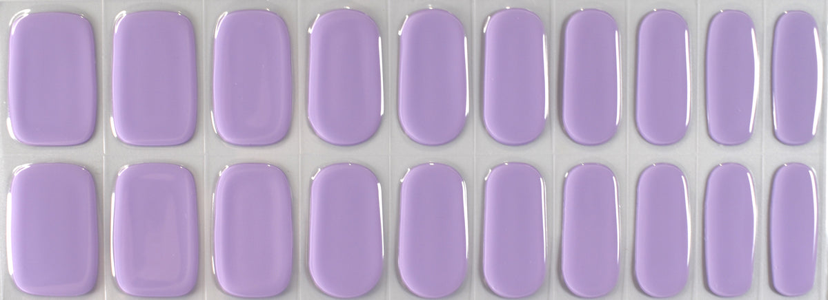 1. Lilac French Tip Gel Nails - wide 3