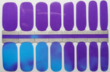 Moody Blues Nail Wraps (Color Changing) Stylish
