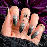 Sparkle Raven Nail Wraps (Glitter) Stylish