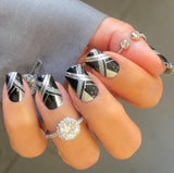Cross the Line Nail Wraps