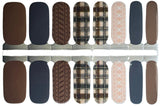 Oxford Plaid Nail Wraps