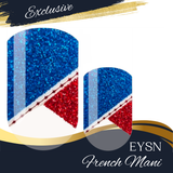 Americana French Nail Wraps