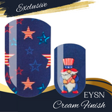 Liberty Gnome Nail Wraps