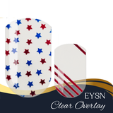 Red White & You Overlay Nail Wraps