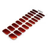 NEW Fire Glass Deluxe Semi-Cured Gel Nail Strips