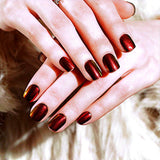 NEW Fire Glass Deluxe Semi-Cured Gel Nail Strips