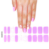 NEW Orchid Whisper Deluxe Semi-Cured Gel Nail Strips