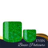 Emerald Glitz Pedicure Wraps