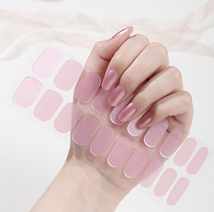 Pink Pearl Luster EZ Gel Nail Wraps (EZ1017)