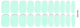 New! Sweet Mint No Light Gel Nail Strips