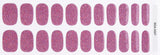 Pink Crystals No Light Gel Nail Strips