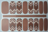 Cafe Latte Gel Nail Wraps (SG153)