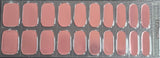 NEW Rosy Chrome Gel Nail Wraps (NG451)