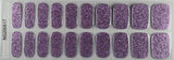 NEW Lilac Sizzle Gel Nail Wraps (NG517)
