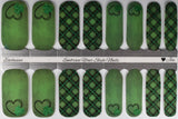 Emerald Isle Plaid Nail Wraps