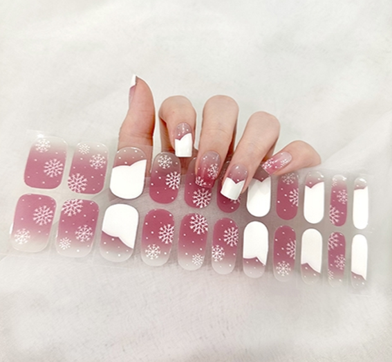 Snowfall EZ Gel Nail Wraps (EZ2135)