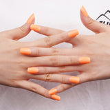 Creamsicle Deluxe Semi-Cured Gel Nail Strips