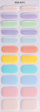 Pastel Playlist No Light Gel Nail Strips