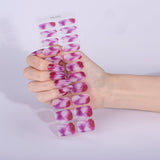 NEW! Marbled Romance No Light Gel Nail Strips