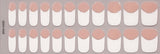 NEW! French Glamour Girl No Light Gel Nail Strips
