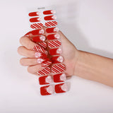 NEW! Festive Frost No Light Gel Nail Strips