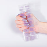 Fairy Frosted No Light Gel Nail Strips
