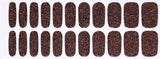 NEW! Chocolate Stardust No Light Gel Nail Strips