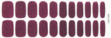 NEW! Plum Sprinkle No Light Gel Nail Strips