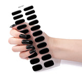 New! Jet Set No Light Gel Nail Strips