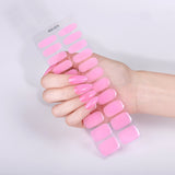 New! Cheerful Charm No Light Gel Nail Strips