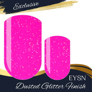 Neon Taffy Glitz Nail Wraps