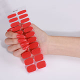 New! Vivid Vixen No Light Gel Nail Strips