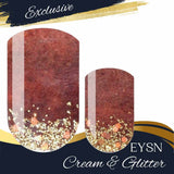 Golden Embers Nail Wraps