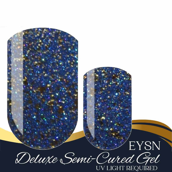 Fools Gold Gel Nail Wraps (NG244)