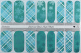 Winter Plaid Nail Wraps
