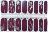 Silver Snowflakes Nail Wraps
