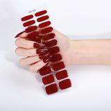 Forbidden Apple No Light Gel Nail Strips