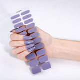 Orchid No Light Gel Nail Strips