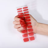 NEW! Fire Glow No Light Gel Nail Strips