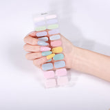 Pastel Playlist No Light Gel Nail Strips