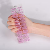 NEW! Sparkling Veil No Light Gel Nail Strips