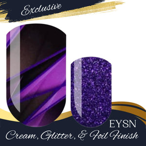 Violet Inferno Nail Wraps