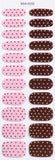 New! Cocoa Kisses No Light Gel Nail Strips