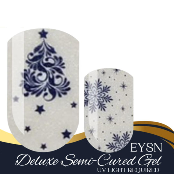 Winter Wonder Glam Gel Nail Wraps (NG443)