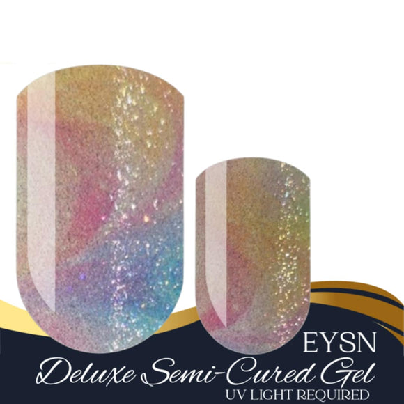 New Unicorn Cats Eye Gel Nail Wraps (NG553)